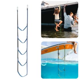 Emergency Tools Rubber Boat Special Boarding Ladder (Color: Blue, Type: 5-Ladder)